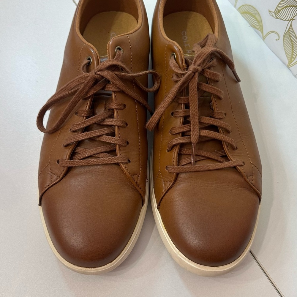 Cole haan Brown Leather Men's Shoes